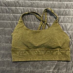 Lululemon Energy Long Line Bra Size 8